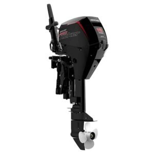 Mercury ProKicker 15 HP 20″ Shaft Outboard w/ Tiller Handle, Electric Start & Power Trim
