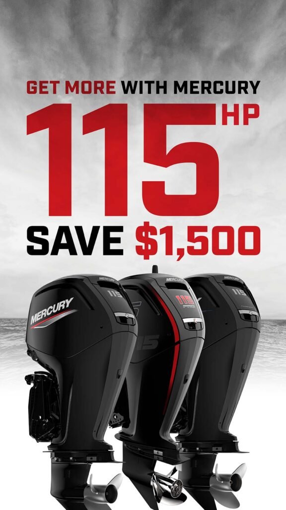 Eastern Marine | Mercury 115HP Pro XS Outboard 25″ Command Thrust Eastern Marine | Mercury 115HP Pro XS Outboard 25″ Command Thrust