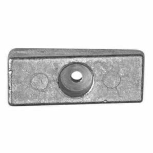 Eastern Marine | Martyr Rudder Anode 2 13/16 x 1/2” Zinc Mercury Side Pocket Anode