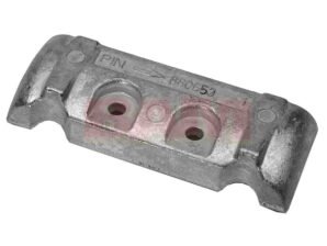 Eastern Marine | Martyr Anode Block with Holes 159 x 70 x 19mm Zinc Mercury Power Trim Anode Aluminium