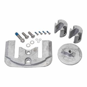 Eastern Marine | Martyr Prop Nut Anode H Zinc Mercury Bravo II – III (2-3) Aluminium Anode Kit
