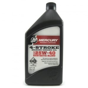 Eastern Marine | Mercury 25w40 Mineral Oil 1L Mercury 4-Stroke Synthetic Blend 25w40 1L