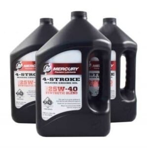 Eastern Marine | Mercury 85w90 Gear Lube Racing 1L Mercury 25w40 4 Stroke Synthetic Marine Oil 3.78L