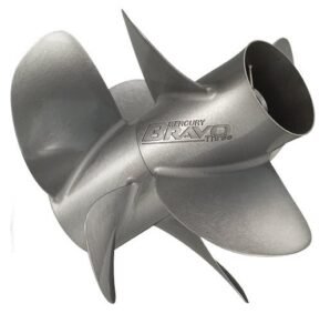 Eastern Marine | Spitfire CT 14 x 14 4 Blade RH Propeller Bravo Three 24P Stainless Propellers – set of 2