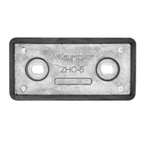Martyr Anode Block with Holes 146 x 64 x 19mm Zinc
